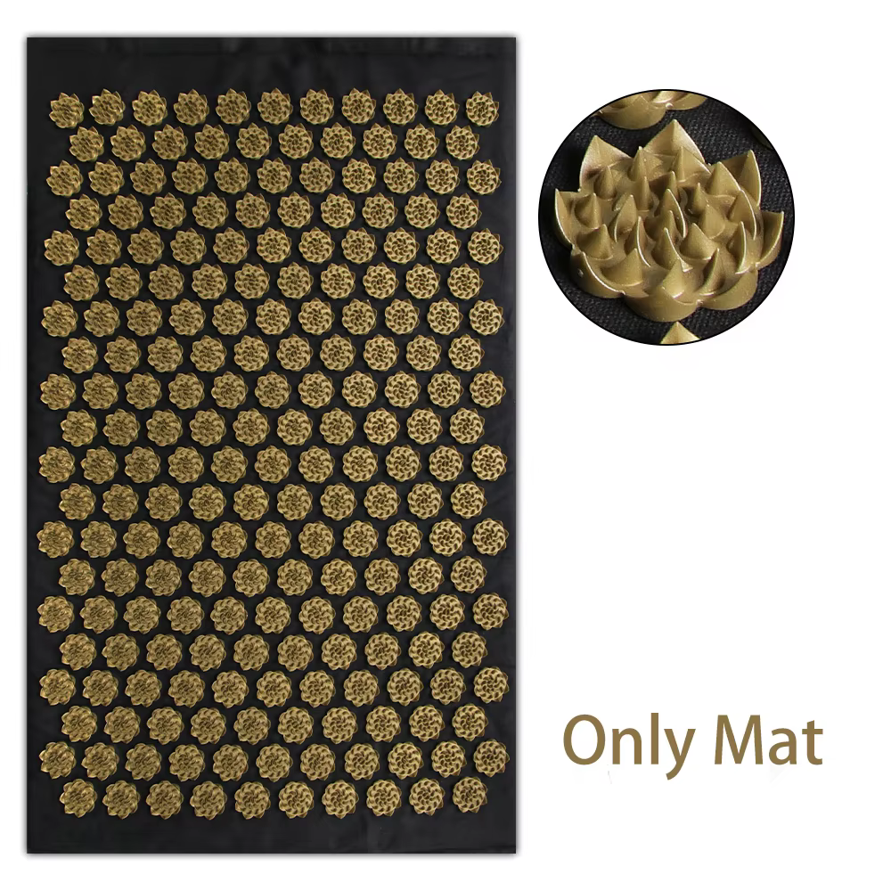 Tapis de Yoga d'acupression, coussin applicateur de Kuznetsov, Massage Sensi, aiguilles corporelles 