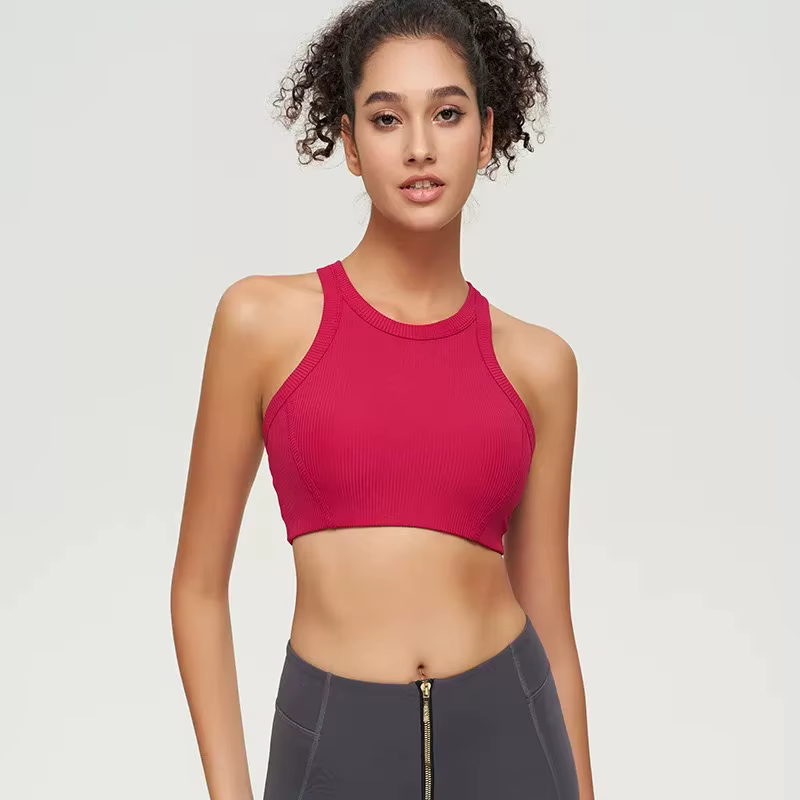Soutien-gorge gilet de sport intégré avec sous-vêtements de sport d'entraînement de course vêtements