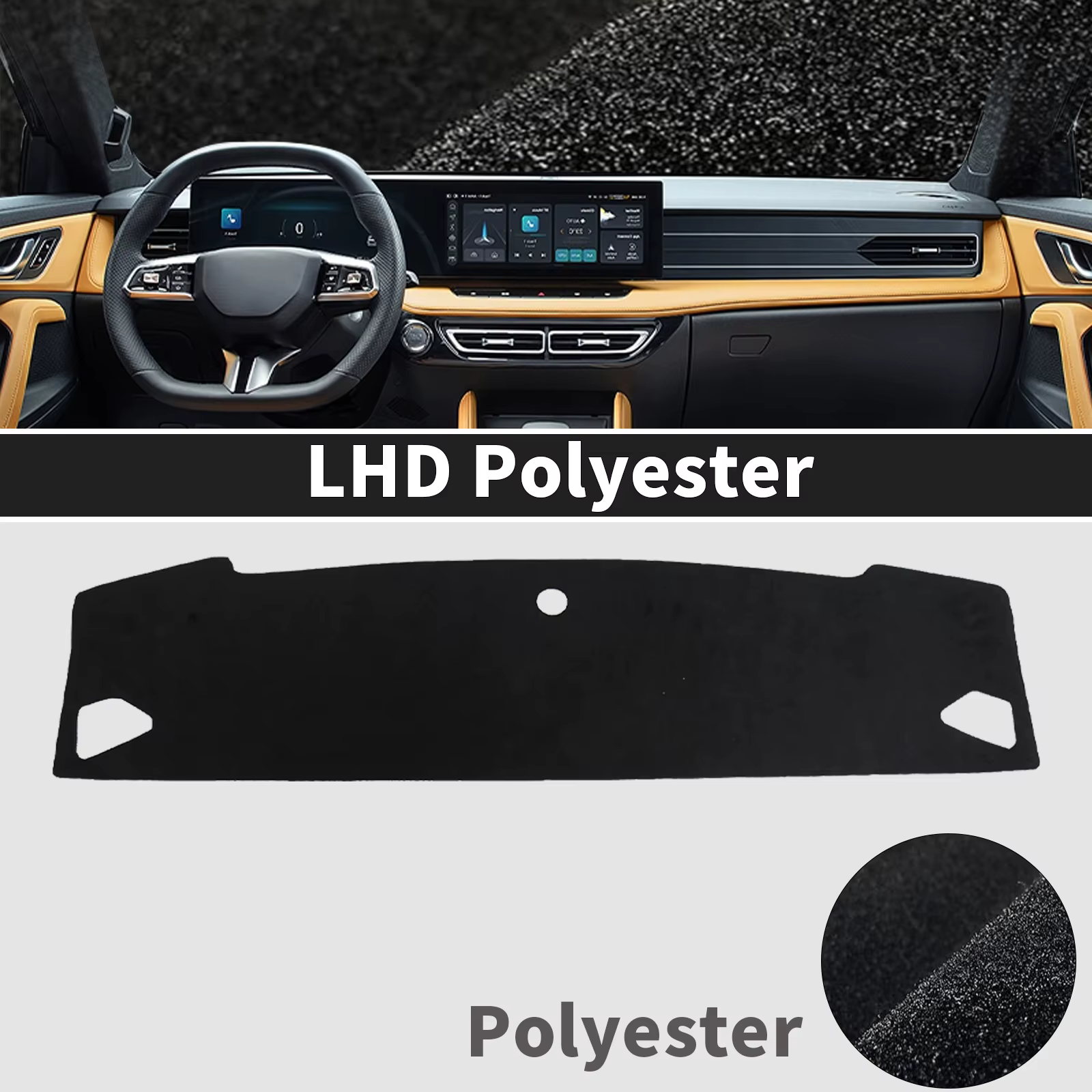 Tapis de tableau de bord pour MG HS EHS 2024 2025 2026 PHEV, protection solaire, accessoires de voit