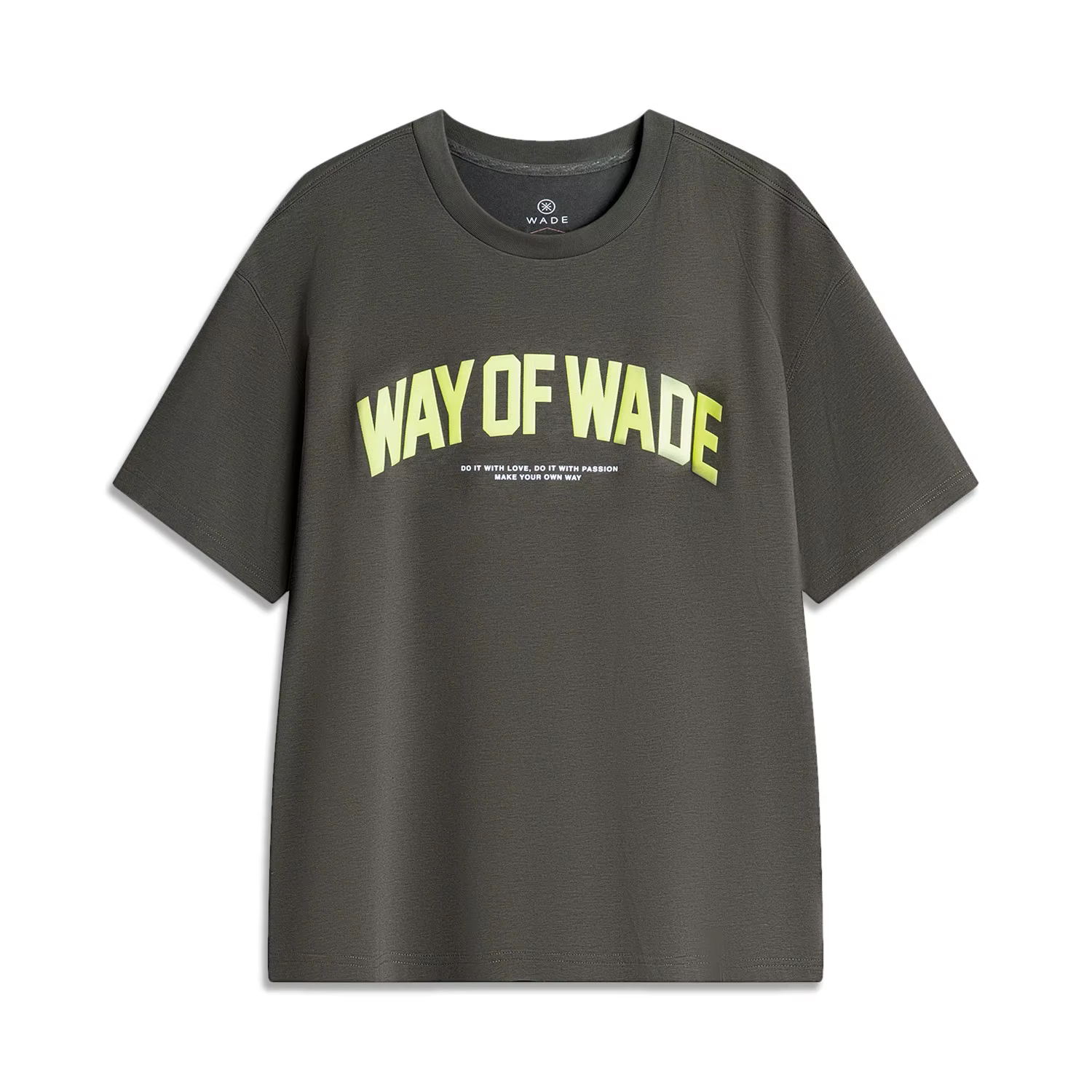 Li-ning hommes Wade série sport T-Shirt à sec frais respirant doublure régulière à manches courtes c