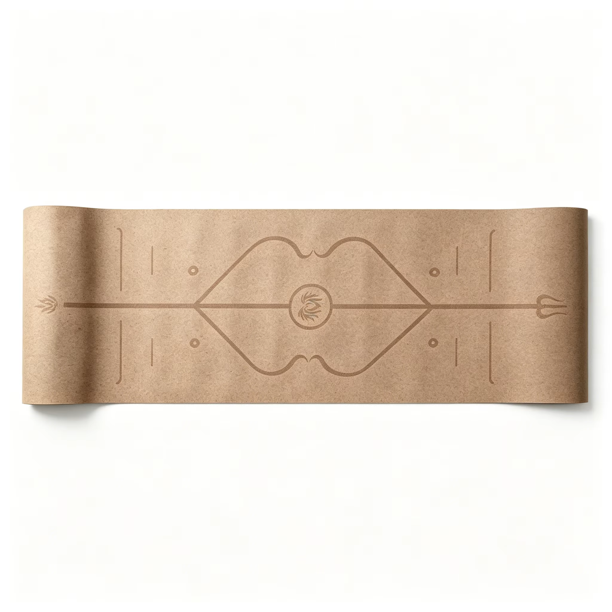 Tapis de yoga en liège naturel TPE, antidérapant, écologique, 183x61cm, coussin pour la remise en fo