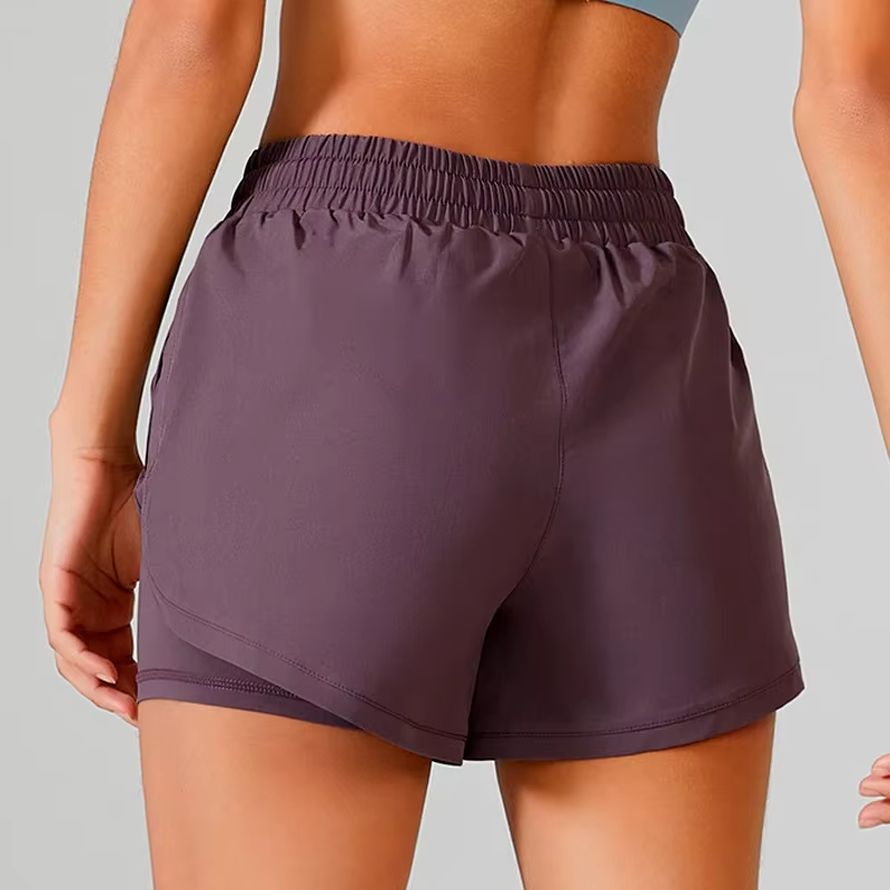 Shorts de Yoga pour femmes, haut de Fitness, en Spandex, néon, élastique, pour course à pied, entraî