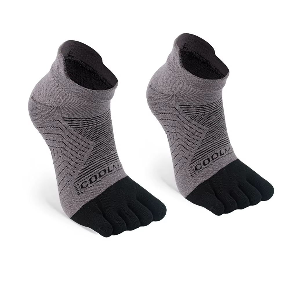 Chaussettes de sport respirantes fines à cinq doigts, chaussettes de course professionnelles, chauss