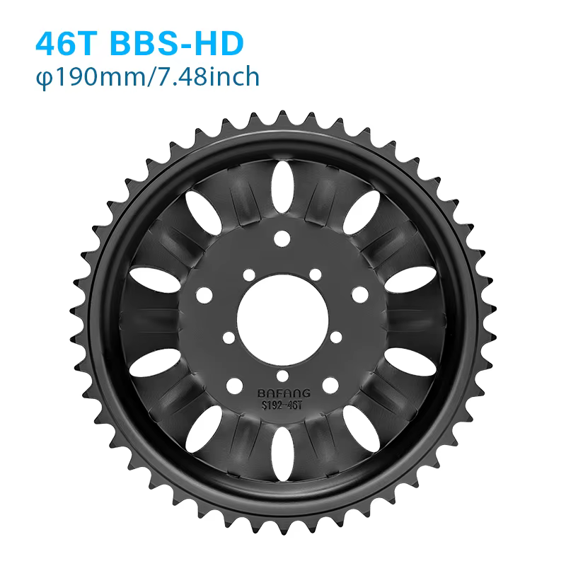 BAFANG-Pignon de protection JOWheel, plateau, pédalier, 42T, 44T, 46T, BBSHD, moteur moyen, accessoi