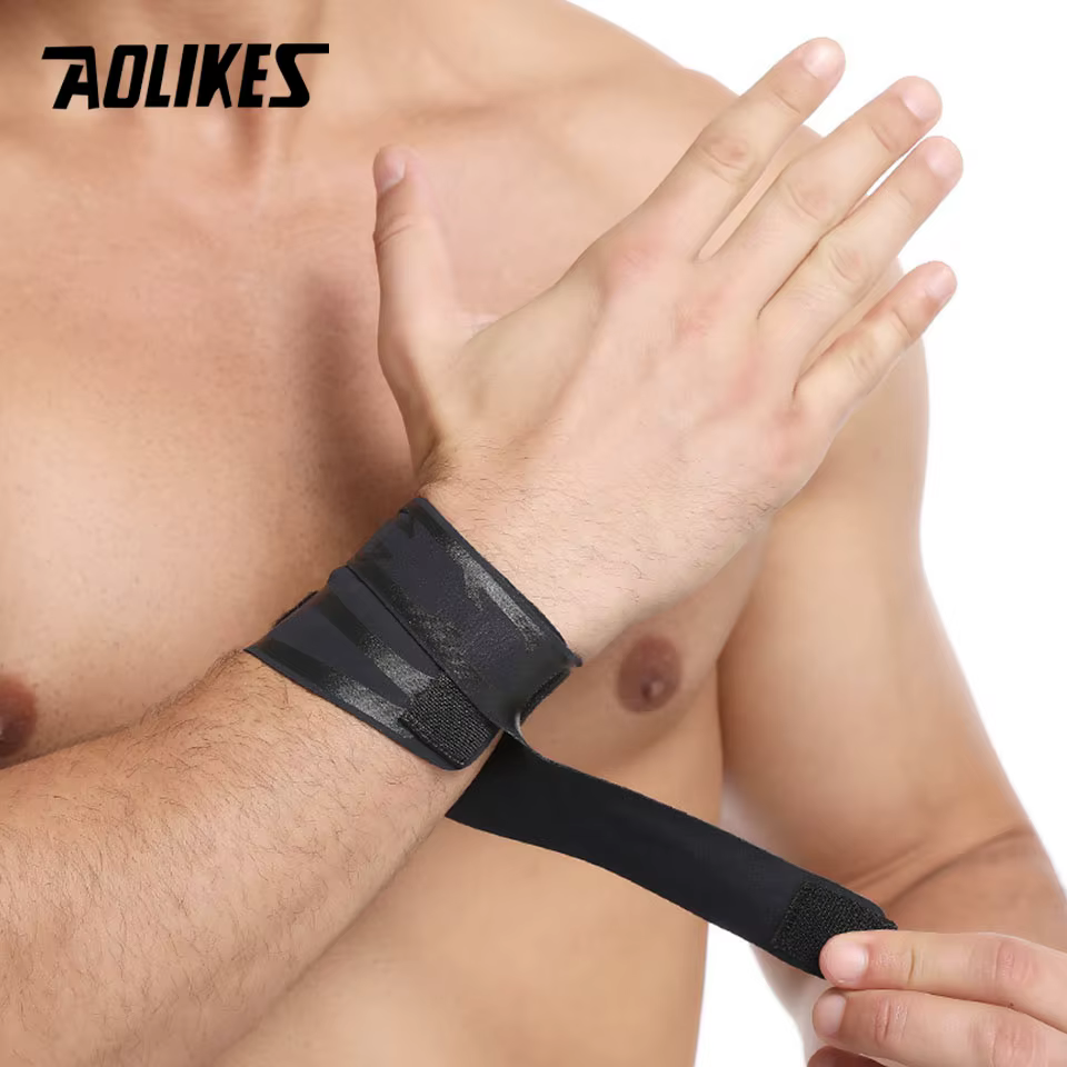 AOLIKES 1 pièces attelle de poignet, sangles de poignet de Compression Ultra-fines Support de poigne