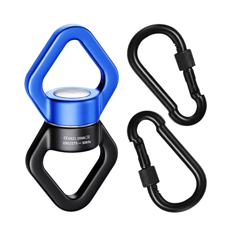 Accessoire de suspension de yoga aérien 30KN, balançoire rotative, ensemble pivotant 360 ° Rotateu