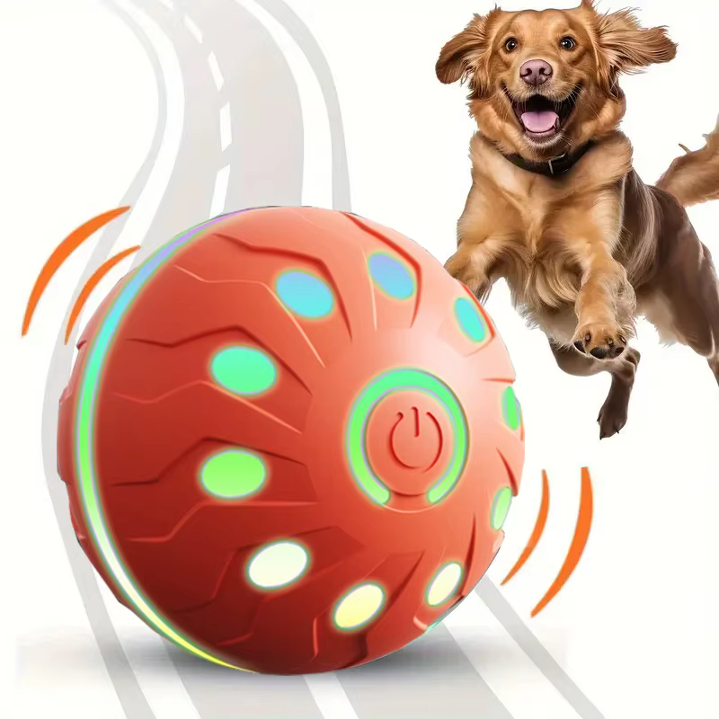 Balle de jouet pour animaux de compagnie, balle électrique pour chien, jouet interactif pour chien R