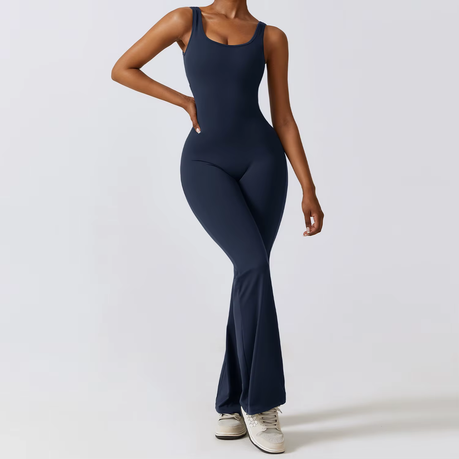 Femmes survêtement Sexy combinaisons Yoga costume une pièce Sport Fitness ensemble d'entraînement ex