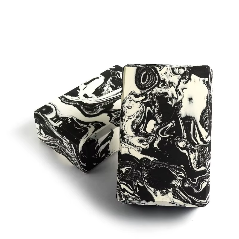 2 blocs de yoga en EVA haute densité, camouflage, antidérapants, anti-pression, accessoires de sport