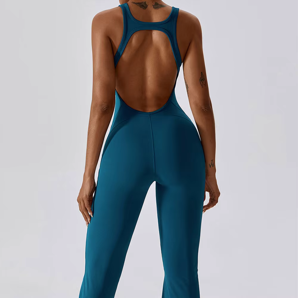Ensemble de gymnastique femmes formation Yoga costume vêtements de sport femmes 1 pièces combinaison