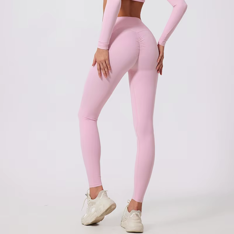 Leggings de sport Hearuisavy pour femme, taille haute, séchage rapide, effet push-up, pour la course