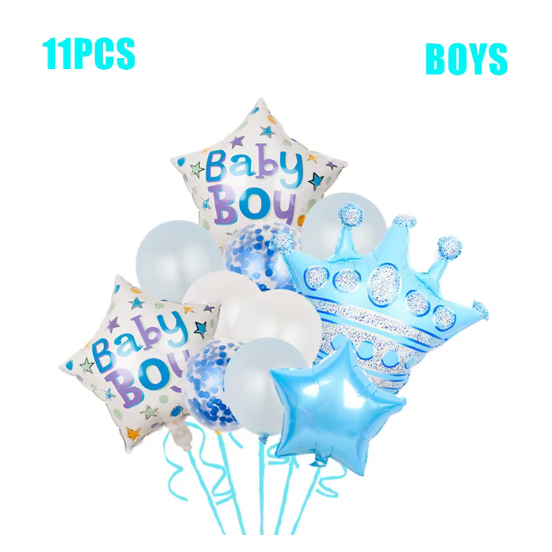 Ballons pour Baby Shower Garçon ou Fille, Décorations de Fête de Révélation du Sexe, Décoration de B