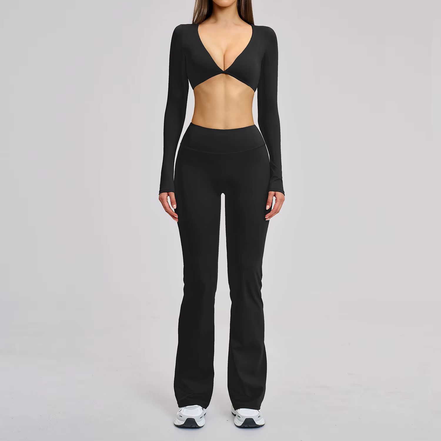 Ensemble de yoga 2 pièces pour femmes, tenue de sport, vêtements d'entraînement, vêtements de sport,