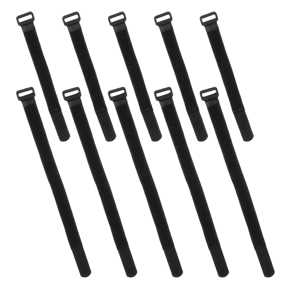 10 sangles de fixation réglables en nylon pour roues de VTT, stabilisateurs de porte-bagages, sangle