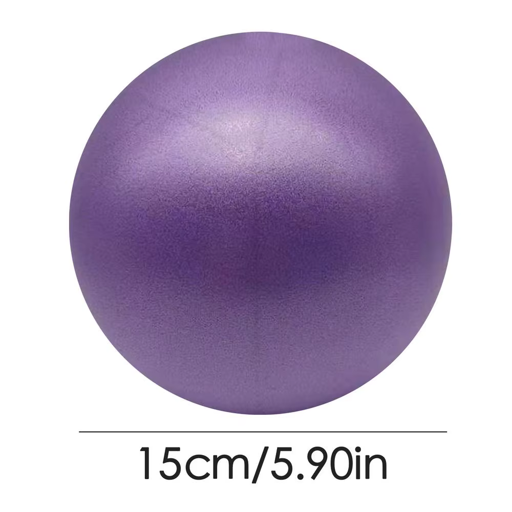 Ballon de Yoga et Pilates 15 cm pour Exercices de Gymnastique, Fitness, Équilibre, Entraînement Inté