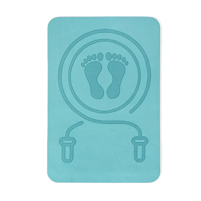 Tapis de saut à la corde 6MM anti-bruit, tapis de sol pour exercices, absorption des chocs, tapis de