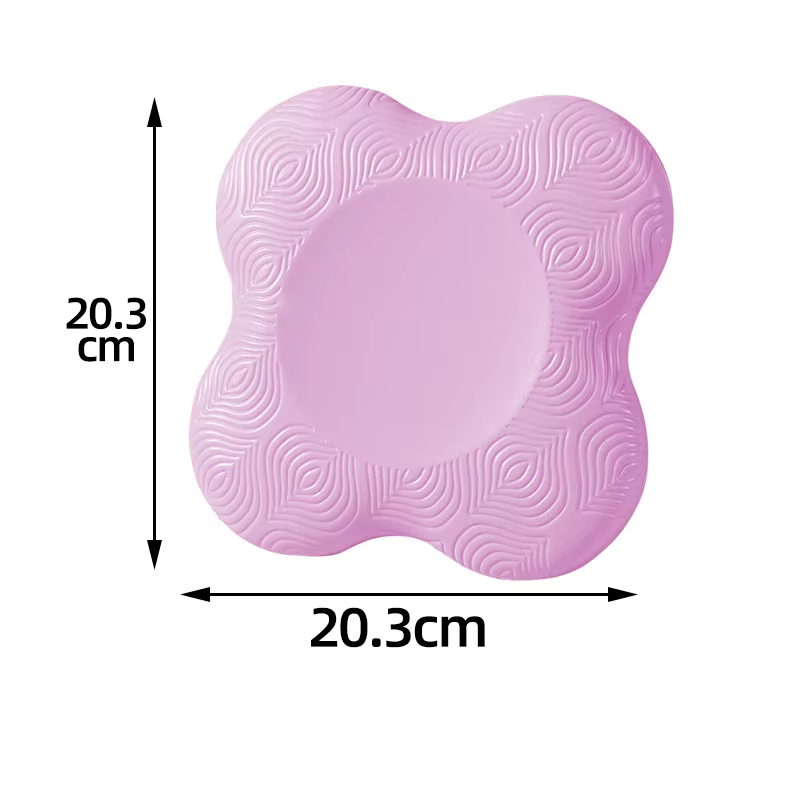 Genouillère de Pilates, 2 pièces, protection du poignet et des mains, tapis de Yoga antidérapant, co