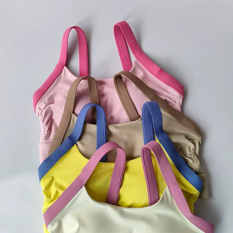 Combinaison de Yoga pour femmes, une tasse, haute intensité, entraînement, course à pied, soutien-go