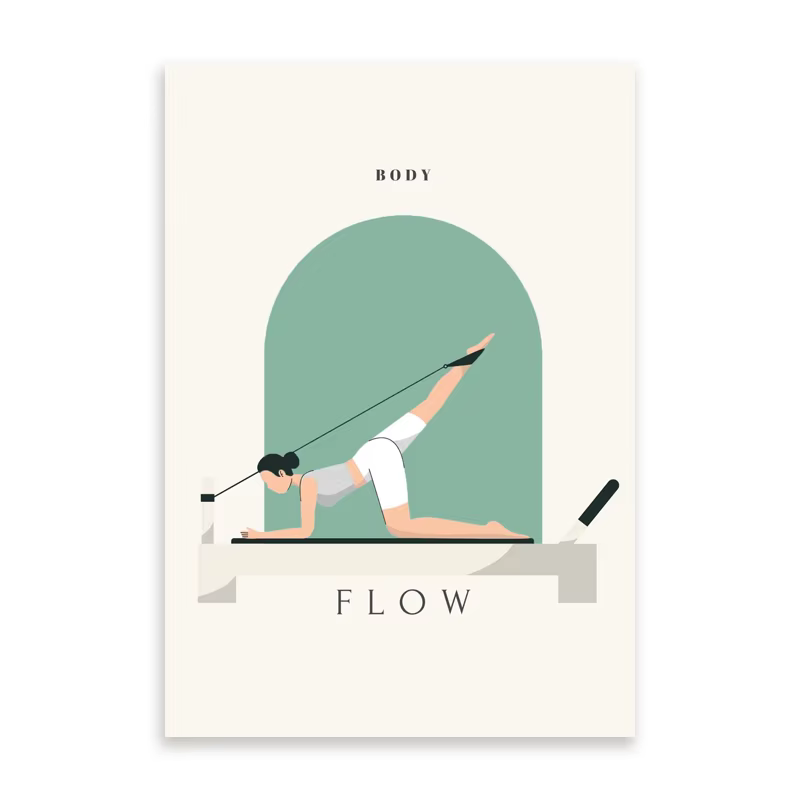 Yoga Asana ligne Art imprime Pilates enseignement affiches moderne minimaliste Yoga poses toile pein