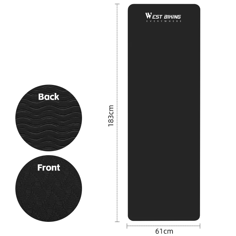 WEST BIKING tapis d'entraînement tapis de Yoga pour vélo vélo bicicletas Estaticas formateur tapis d