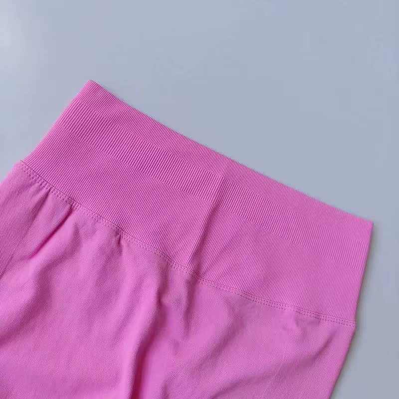 Leggings taille haute sans couture, pantalon de Fitness pêche, serré, extensible, fin, séchage rapid