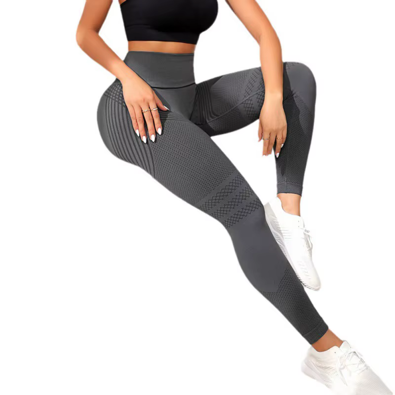 Leggings de yoga de sport 3D pour femmes, pantalons de yoga taille haute, pantalons assiste respiran