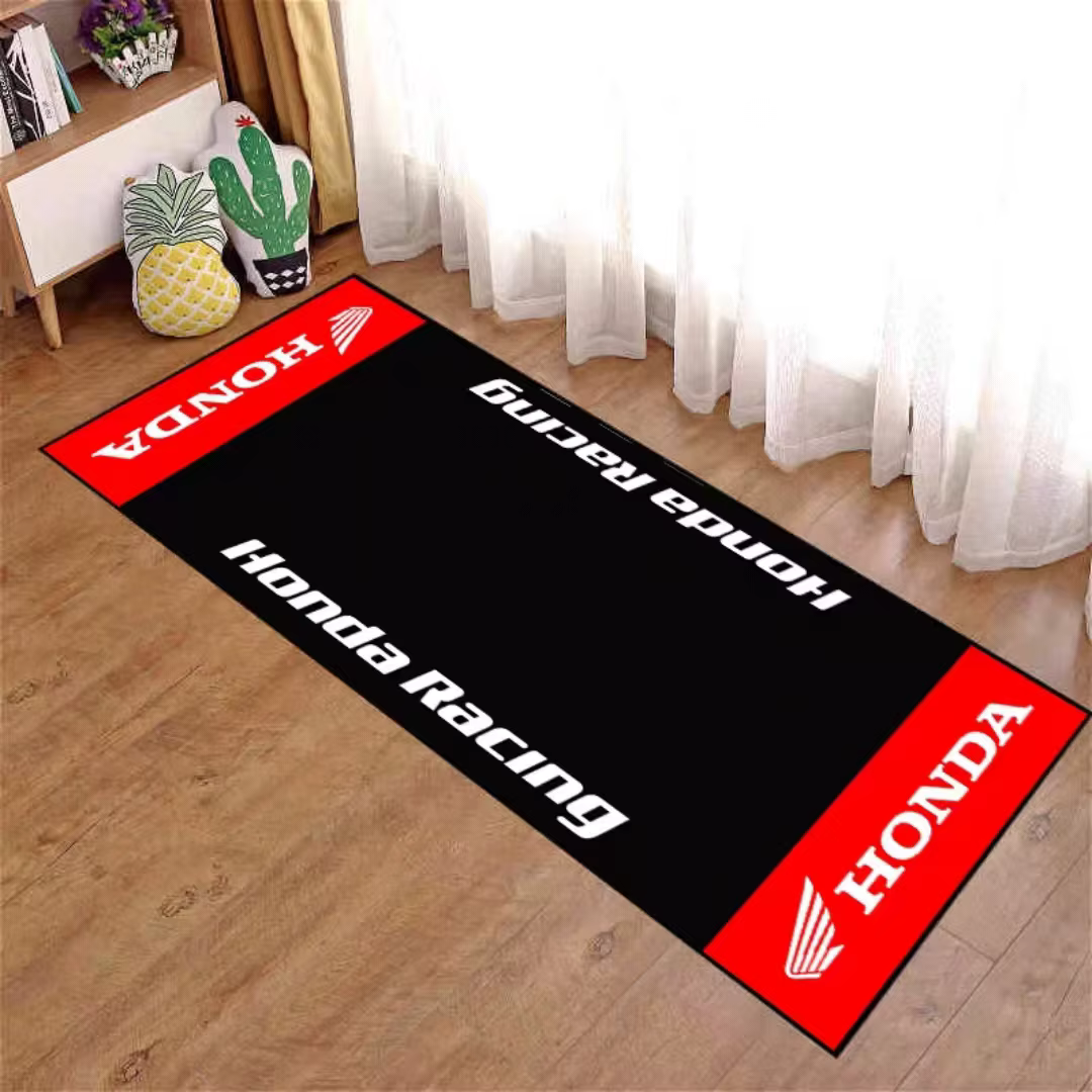 Tapis de sol pour moto de course, tapis antidérapant pour garage, tapis de présentation de moto styl