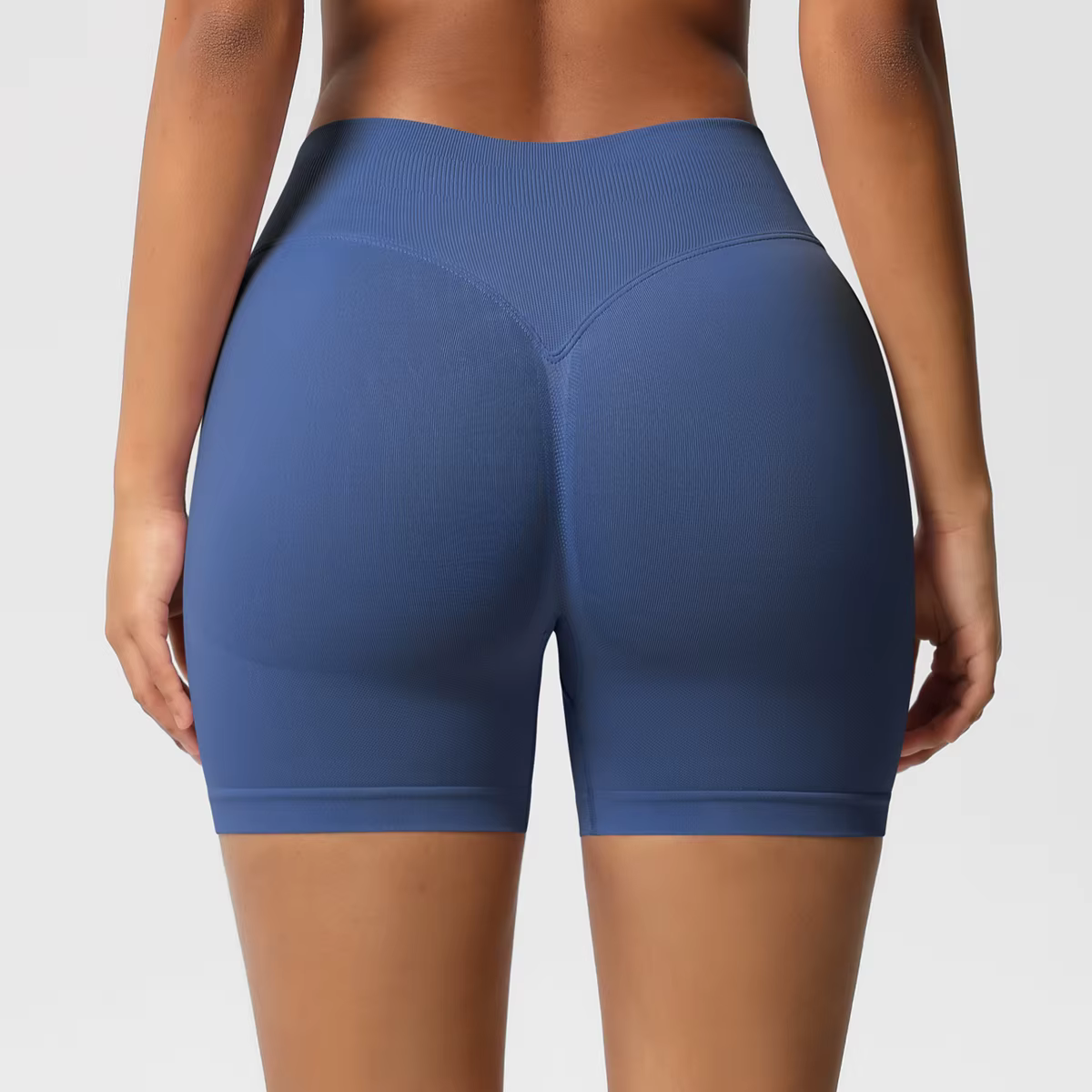 Short de sport taille haute pour femmes, short slim respirant et confortable, short de sport, vêteme