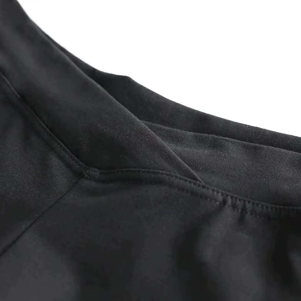 Short de sport Ultra court pour femme, Simple, noir, danse, Fitness, course à pied, décontracté, ser