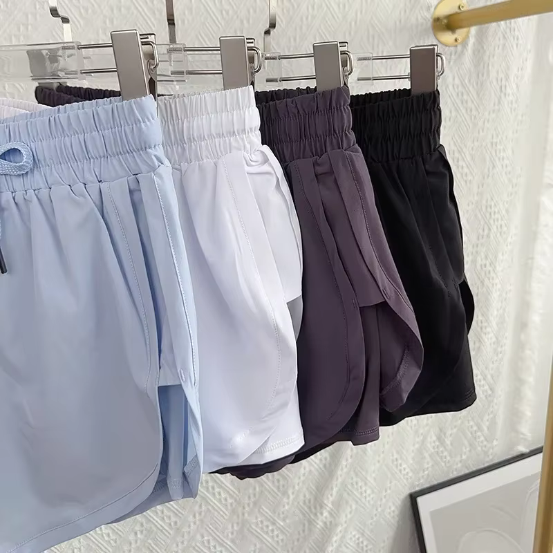 Shorts de sport de yoga taille haute pour femmes, shorts athlétiques respirants à séchage rapide, do