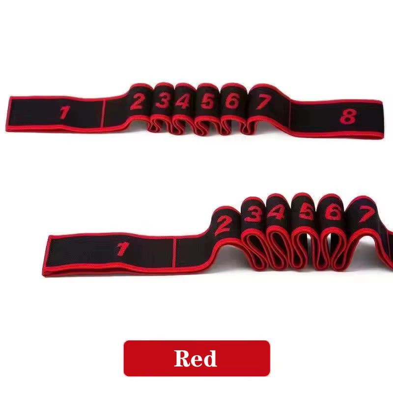 Yoga tirer sangle ceinture Polyester Latex élastique danse latine étirement bande boucle Yoga Pilate