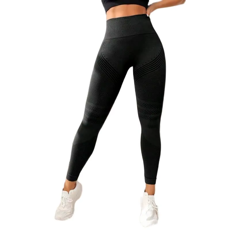 Leggings de yoga de sport 3D pour femmes, pantalons de yoga taille haute, pantalons assiste respiran