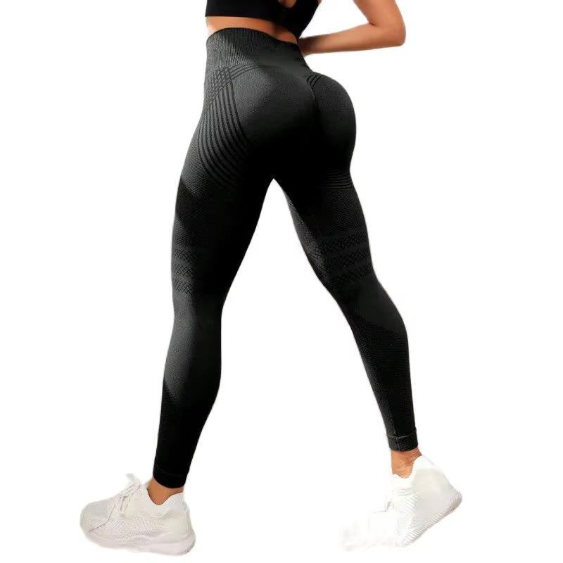 Leggings de yoga de sport 3D pour femmes, pantalons de yoga taille haute, pantalons assiste respiran