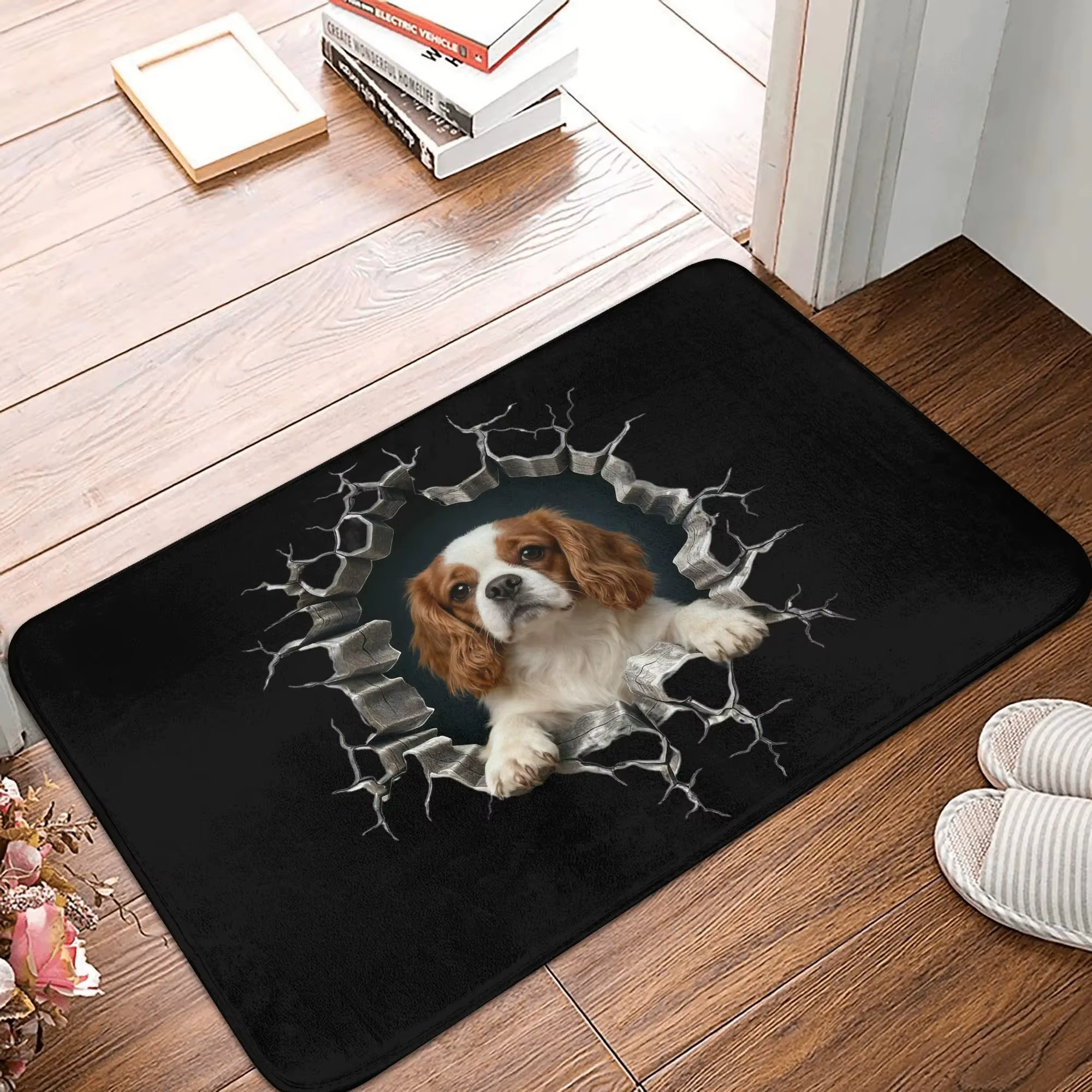 Tapis pour chiens, tapis antidérapants, décoration intérieure, tapis d'intérieur et d'extérieur, tap
