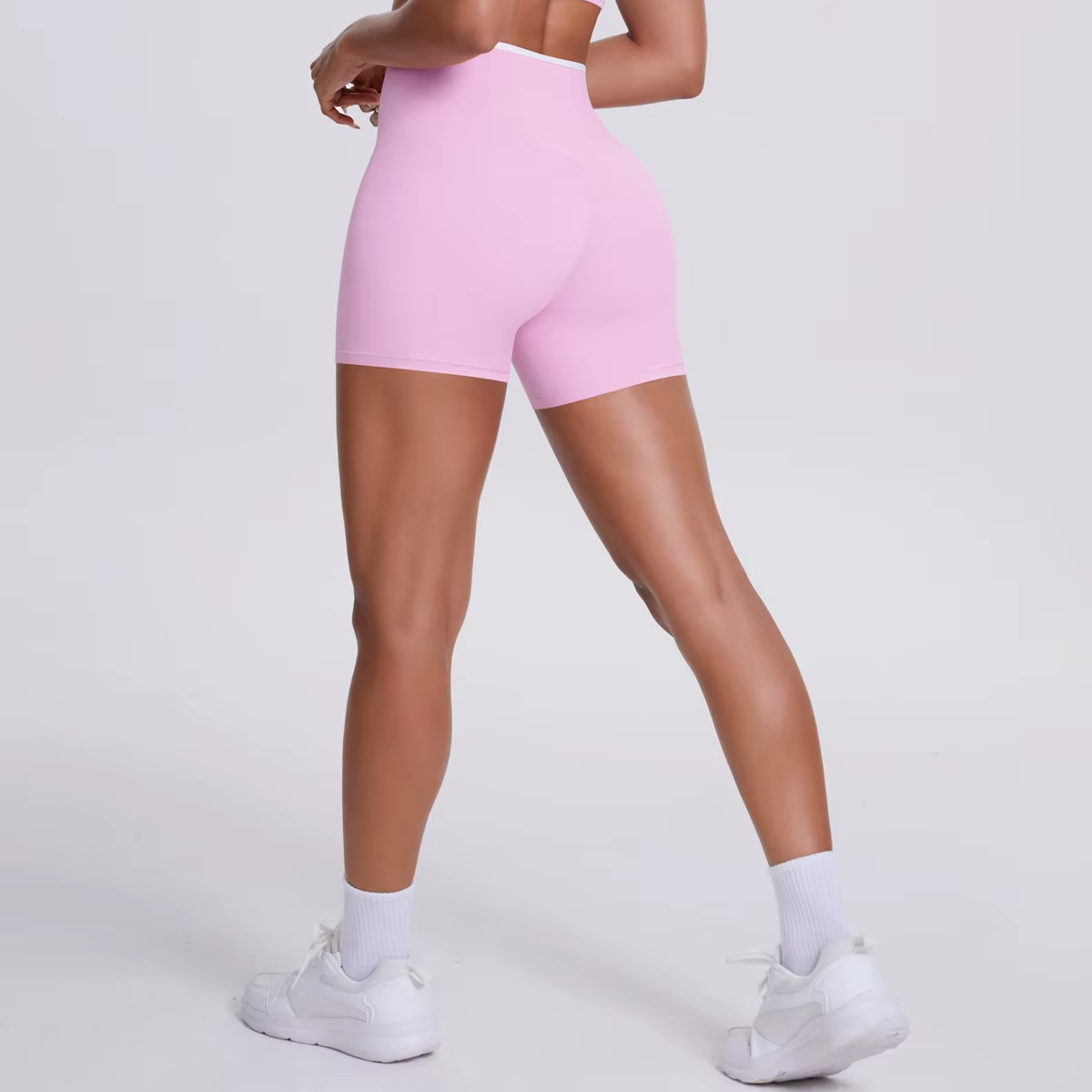 Short de Yoga taille haute pour femmes, Design croisé, séchage rapide, respirant, été, entraînement,