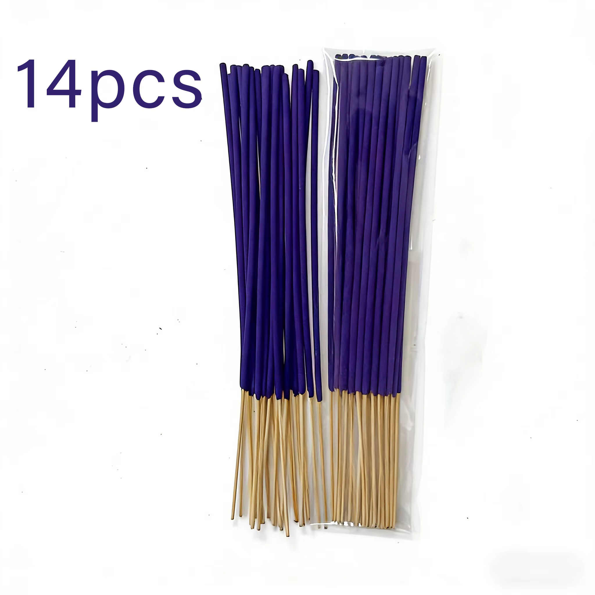 Bâtonnets d'encens en bois 14/35/90/167/222/333, méditation en bois naturel de 50 minutes, adaptés à