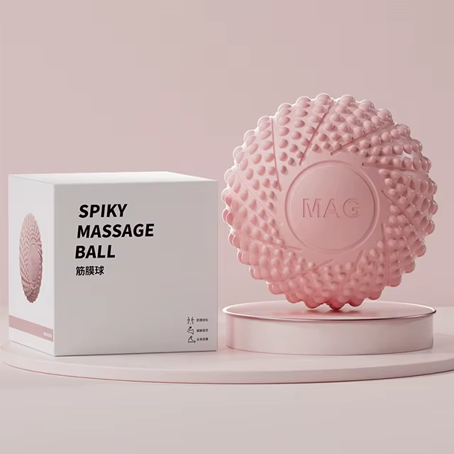 Balle de massage lacrosse IkFascial pour bras, dos, pied, relâchement myofascial, point de certes, n