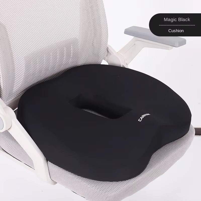 Coussin de siège en mousse à mémoire de forme, oreiller orthopédique, coussin de chaise de bureau, s