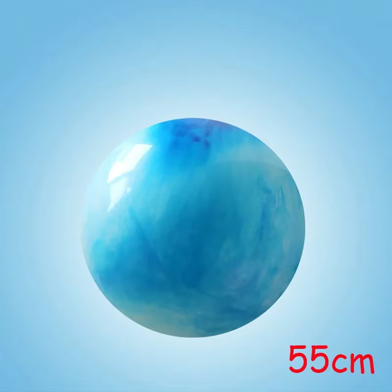 55 cm/65 cm/75 cm nuages roses Yoga balle PVC Fitball haute qualité Pilates exercice équilibre balle
