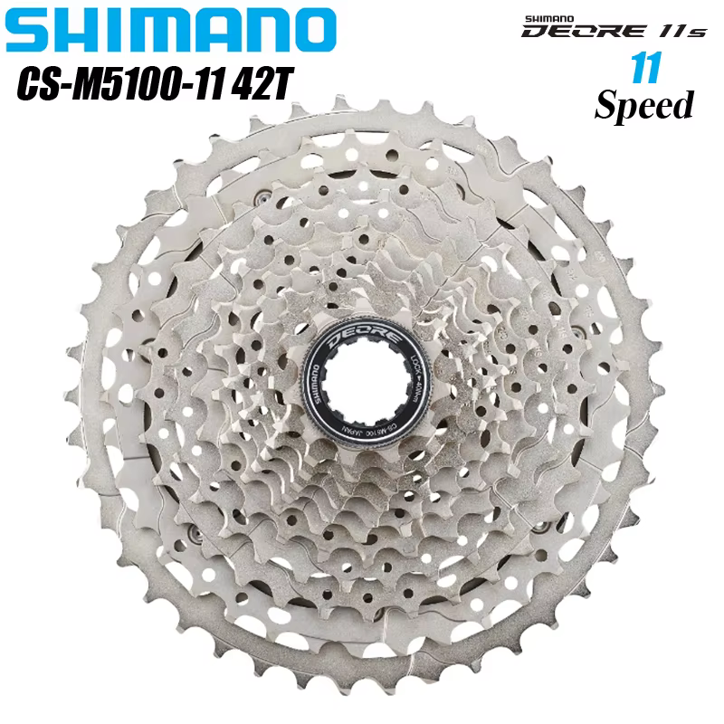 Shimano Deore CS M5100 11 vitesses Cassette pignon roue libre pour VTT vtt CS-M5100 11-51T 11S 42T v