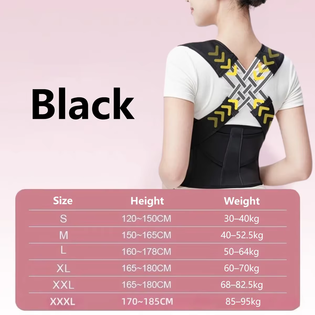 Correcteur de posture | Ceinture de soutien du dos réglable pour la Correction de la taille abdomi