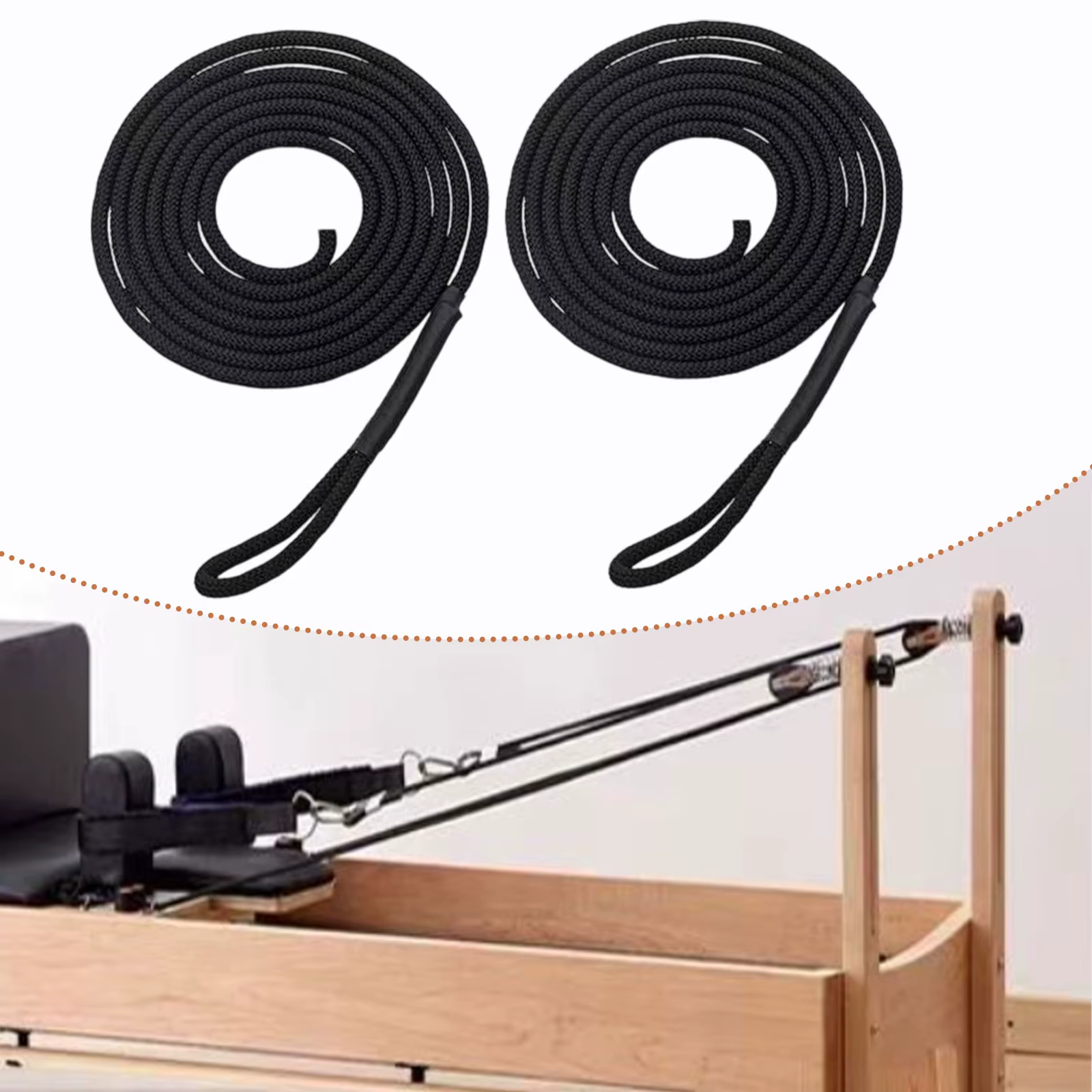 Matériel de ceinture de traction de réformateur de Pilates