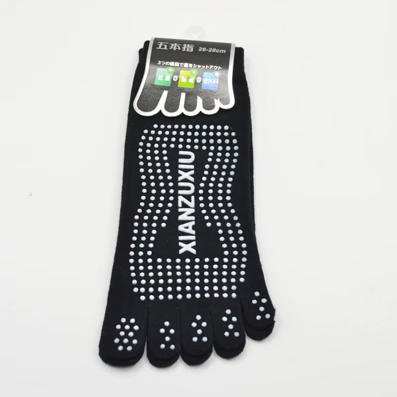 Hommes Pilates chaussettes en gros coton respirant antidérapant Massage Yoga