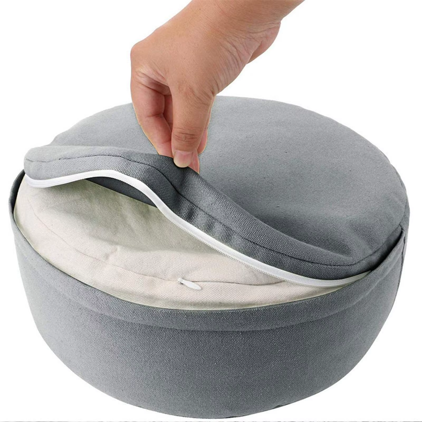 Coussin de méditation rond