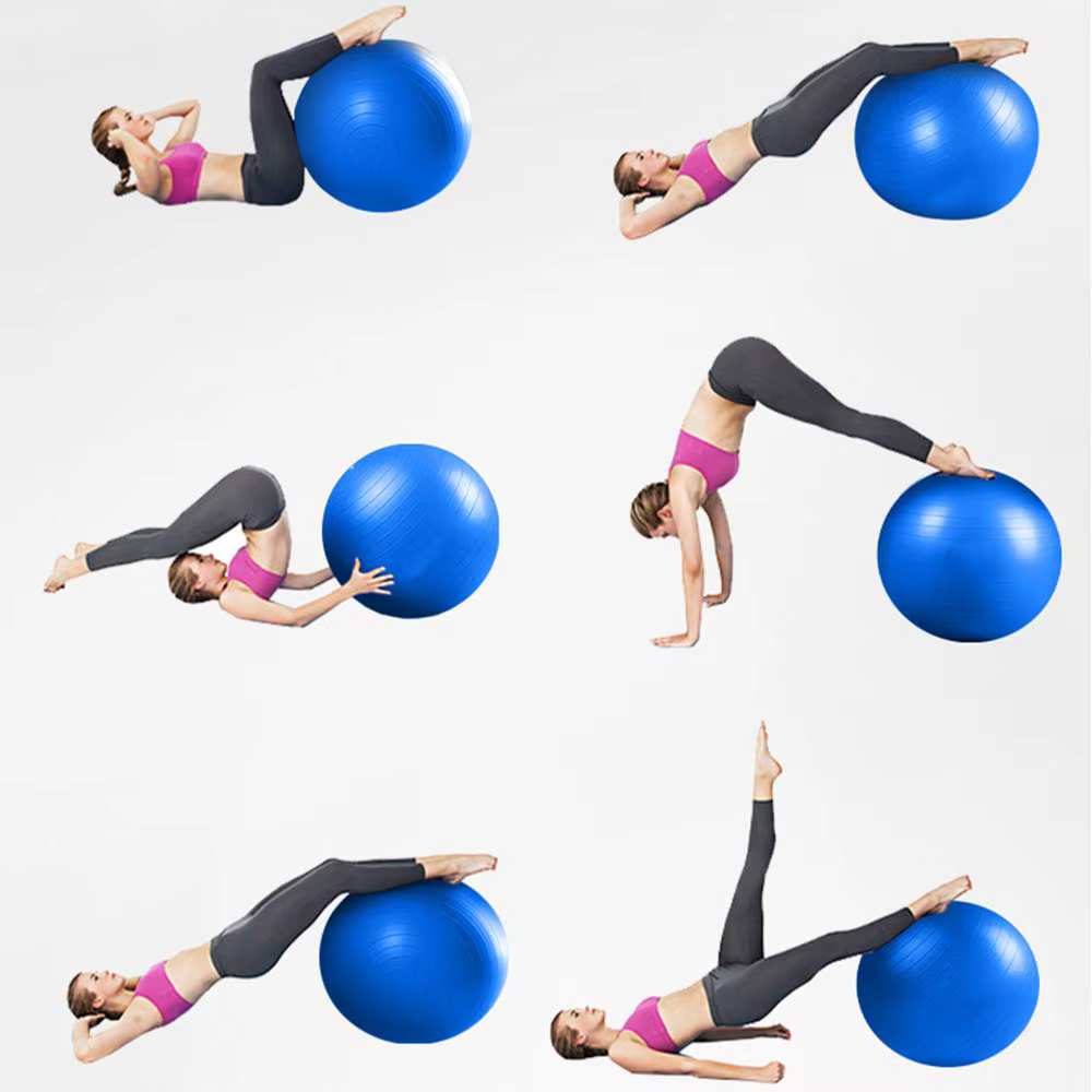 Balle de Yoga d'équilibre 55-75cm balle de Yoga de Fitness