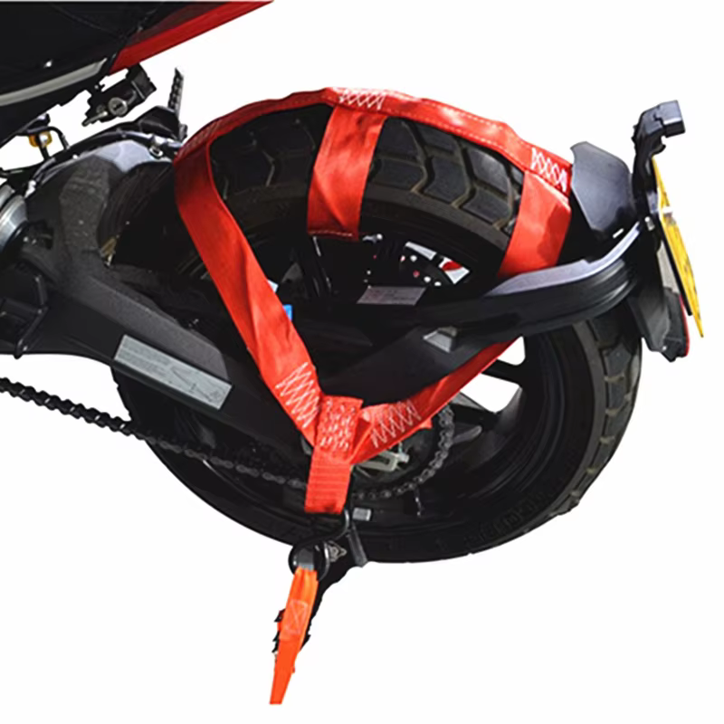 Sangle d'arrimage universelle pour vélo de Motocross, Quadbikes, guidon de Transport, ATVS, fixation de roue de moto, sangle de ceinture
