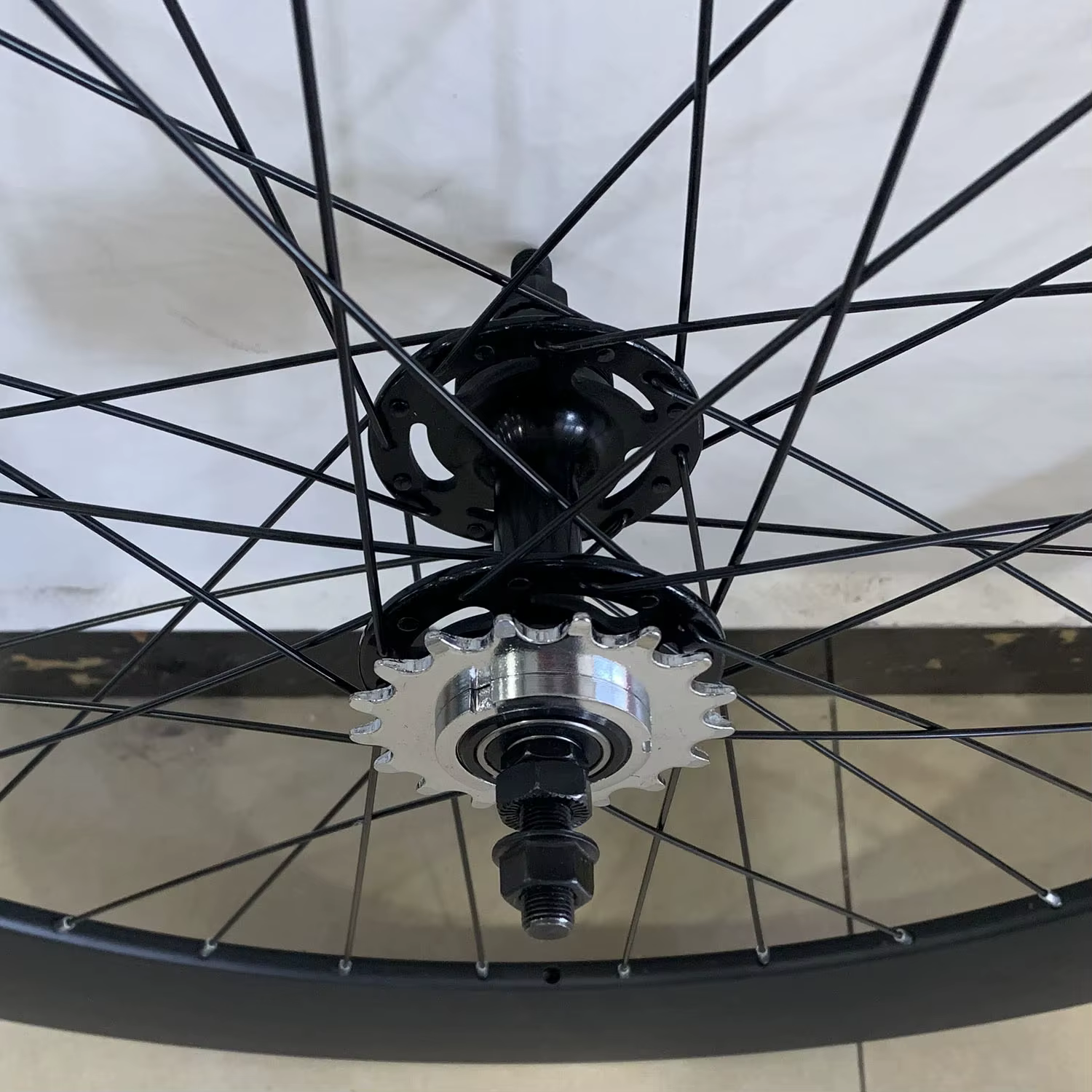 Piste Fixie vélo bascule jante hauteur 70mm avant arrière 32H moyeu simple vitesse vélo roues engrenage fixe en alliage d'aluminium