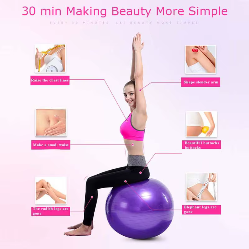 Balle de Yoga d'équilibre 55-75cm balle de Yoga de Fitness