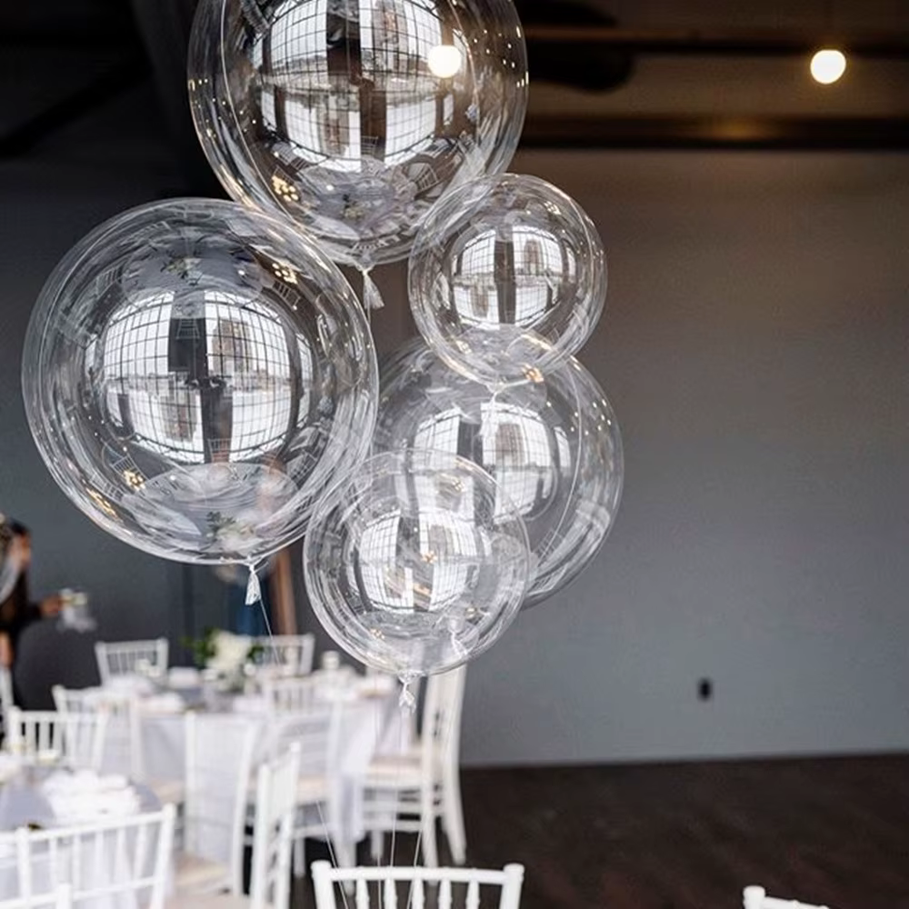 Ballons Bobo transparents 18/20/24/36 pouces