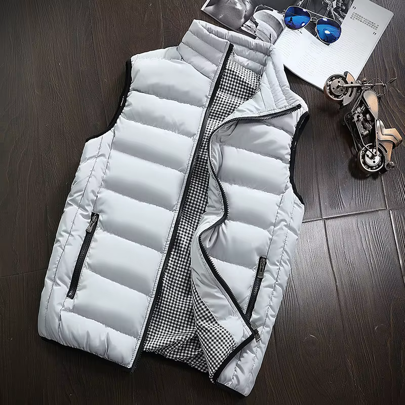 Marque vêtements coton rembourré grande taille hommes gilet